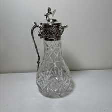 Vintage Cut Crystal Claret Jug