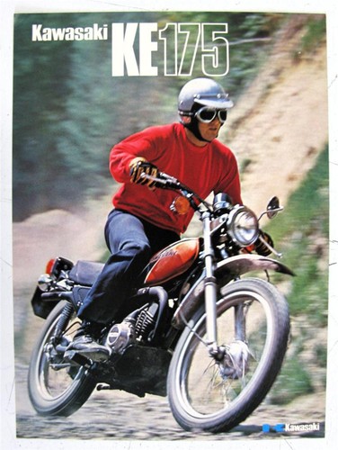 Kawasaki 175 motorcycle - kawasaki,