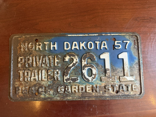 North dakota license plate - license,
