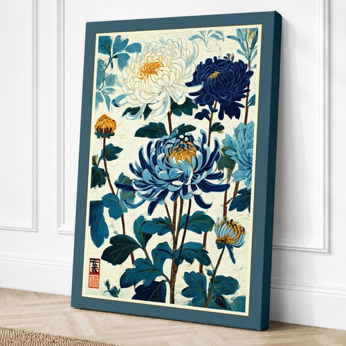 Chrysanthemum study botanical - chrysanthemum,