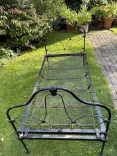 Single Antique Iron Bed (victorian)