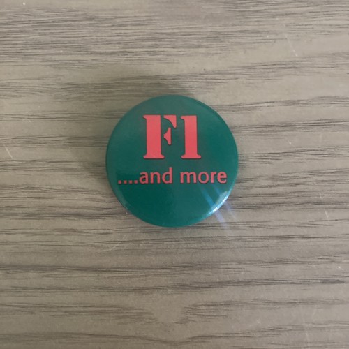 And more badge vintage - f1,