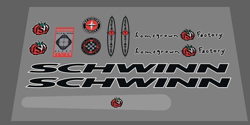 Schwinn sweet spot decal - , set