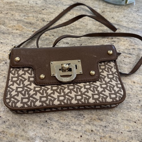 Dkny small brown crossbody - dkny,