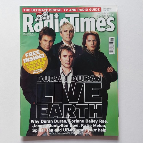 Duran live earth - duran-, rare