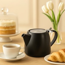 Loose Leaf Tea Pot with Infuser – 550ml Ceramic Teapot in Premium Porcelain