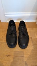 Vagabond Mens Leather Shoes Black Size 8