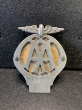 Vintage Car Badge - AA Badge -