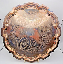 Silver Plate Engraved Drinks