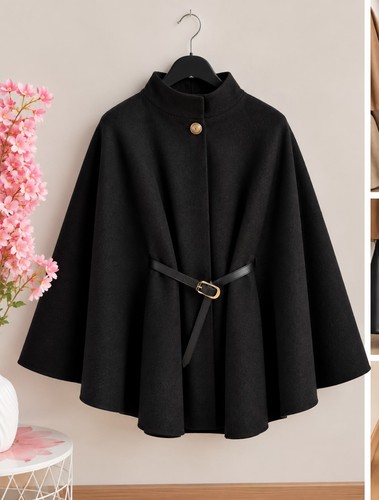 Ladies poncho cape winter - cape,