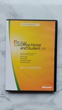 Microsoft Office 2007 Home Student 3 User DVD Word Excel Windows 11 10