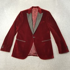 Hugo Boss Mens Jacket 40R Red