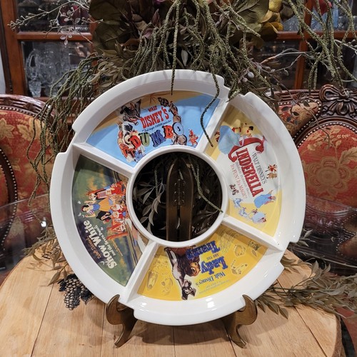Disney ceramic snack tray - disney,