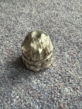 vintage sterling silver amethyst geode box