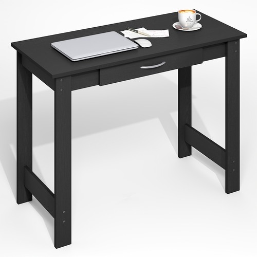 Brown computer desk - brown,