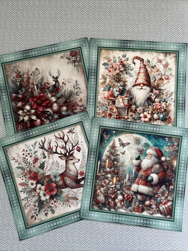 Vintage christmas card - x,