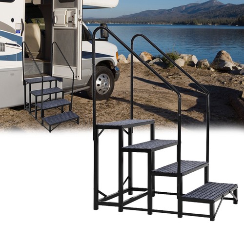 Step caravan stairs with - 4,
