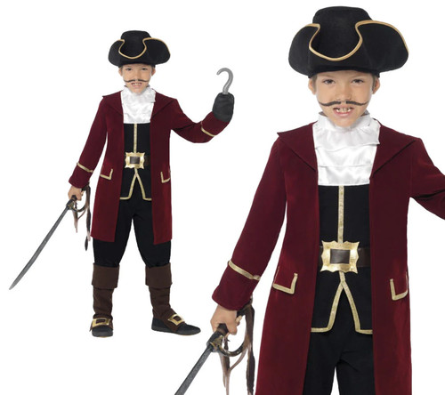 Child deluxe pirate - pirate, captain