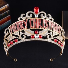 Merry Christmas Crystal Large