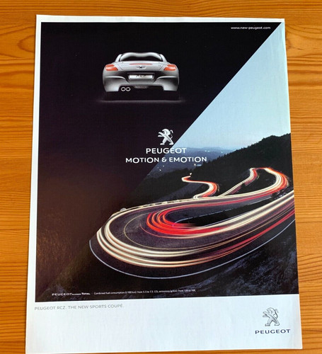 Peugeot rcz coupe frameable - peugeot,