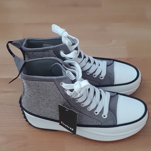 Firetrap unisex grey - grey, white