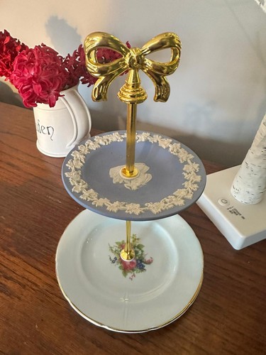Small cake stand vintage - small,