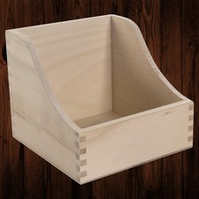 Wooden Square Storage Crate