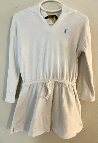 Girls ralph lauren white - girls, terry