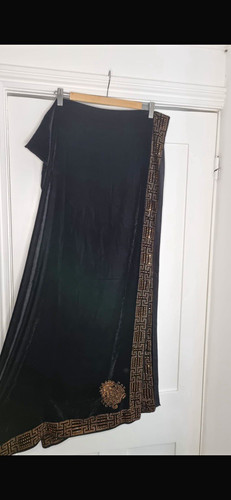 Luxury velvet statement shawl - luxury,