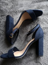 New Look Navy Blue Block Heel