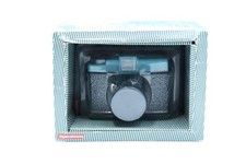 LOMOGRAPHY 'Diana F' Black & Blue 35mm FILM CAMERA In Original Box - L02