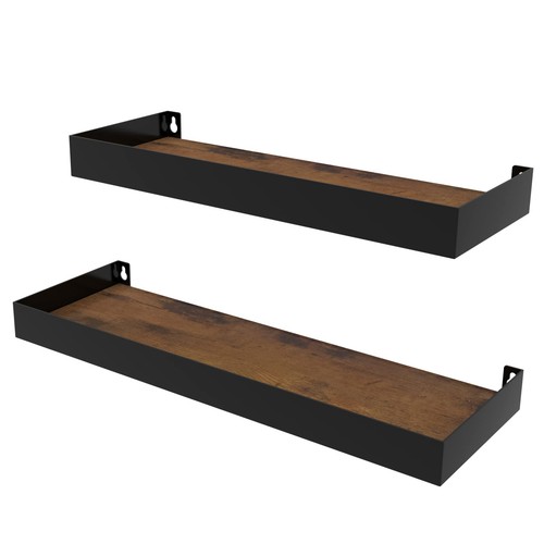 Wall shelves set rustic - wall,