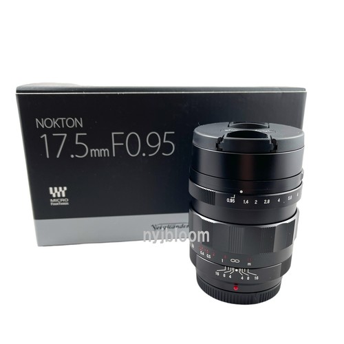 New voigtlander nokton 5mm - nokton, 17.5mm