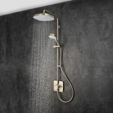 Mira Opero Dual Thermostatic Mixer Shower - Exposed with Adjustable & Fixed Head