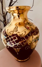 VTG Murano Venetian Ruby Red