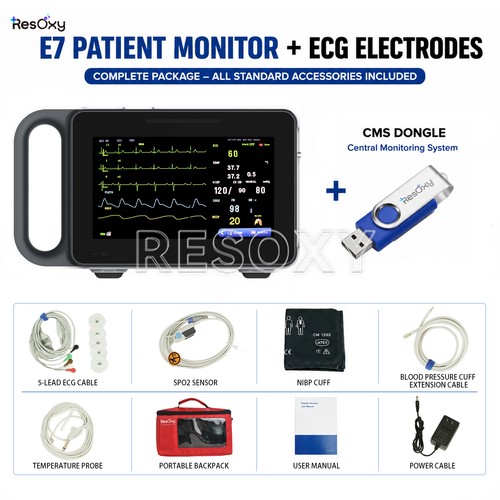 Portable patient monitor - monitor, cms