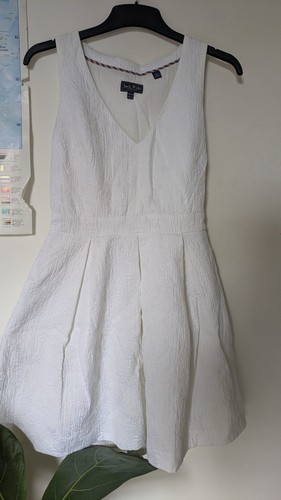 Jack wills white - dress, 10