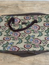 Prestige Tapestry Bags-Vintage Style Floral Luggage Set of 2-Ladies Weekend Bags