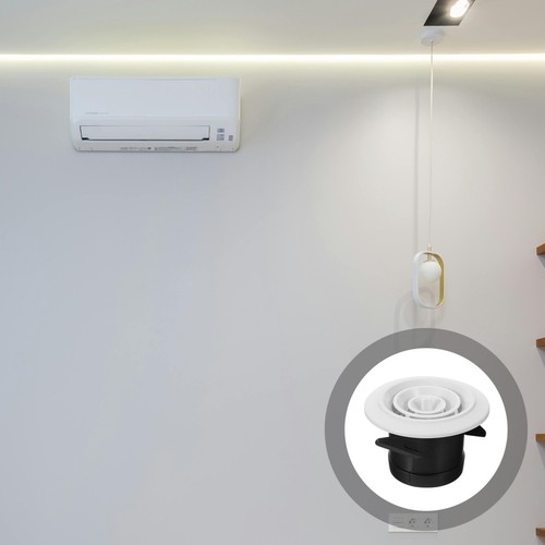 White round abs soffit - round,