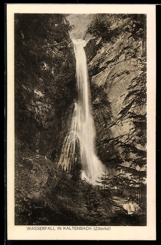 Postcard kaltenbach zillertal - postcard, kaltenbach/zillertal