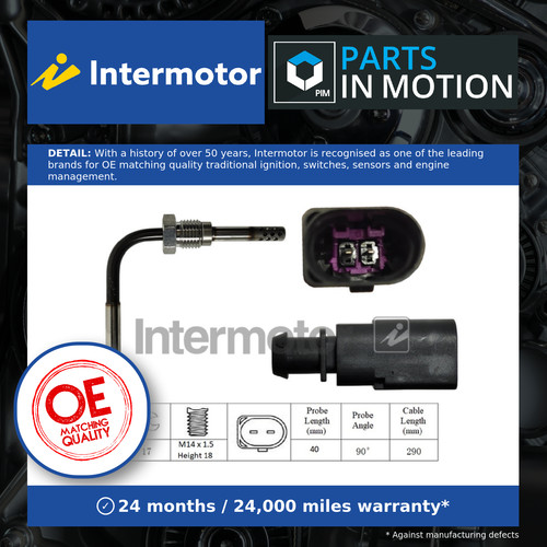 Exhaust temperature sensor - exhaust,