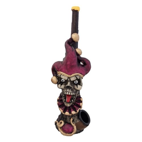 Novelty skull jester tobacco - skull,