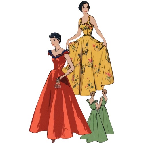 Vintage 1950s pattern - vintage,