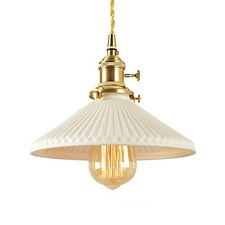 Vintage Gold Ceramic Shade