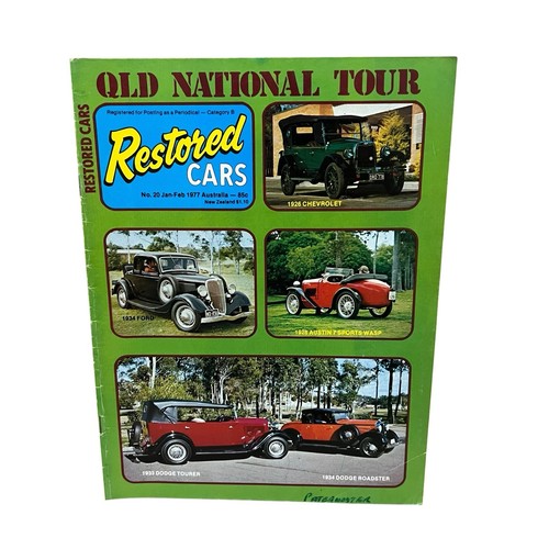 Restored cars jan feb - jan-feb, 1977