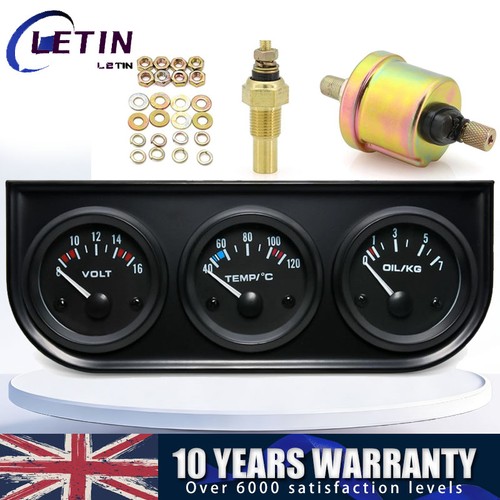 Dc12v 52mm triple - triple, gauge
