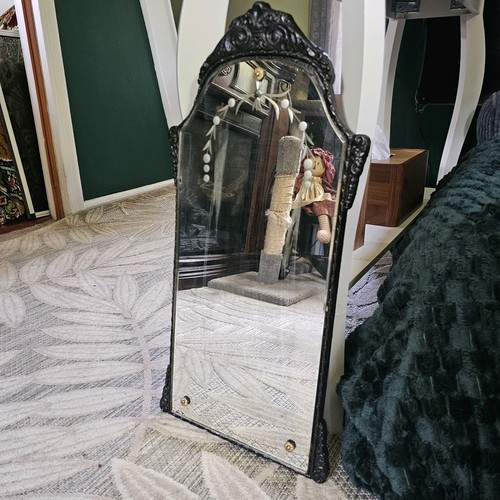 Antique gothic style mirror - gothic,
