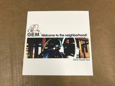 2005 GEM Model Year Dealership