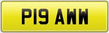 PET GROOMING VAN NUMBER PLATE