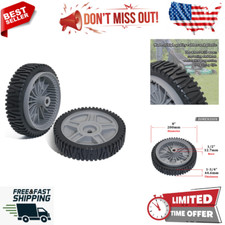 2PCS Front Drive Wheels 8''